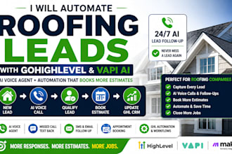 automate roofing leads with gohighlevel and vapi ai voice agent, ghl automation
