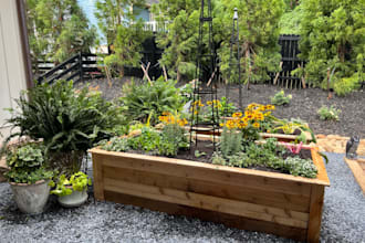 create a custom vegetable garden planting plan