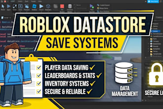 do roblox scripter for datastore and save systems