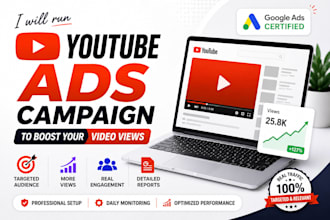 run youtube ads campaign to boost your video views