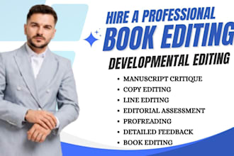 developmental, line and copy edit your fiction book, fantasy book assessment