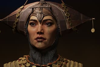 3d character design 3d character modelling metahuman character for game and film