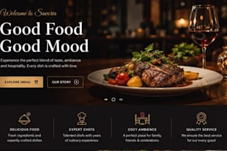 design squarespace restaurant website with online menu ordering and reservations