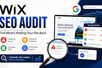 do wix website onpage SEO, GEO and technical optimization