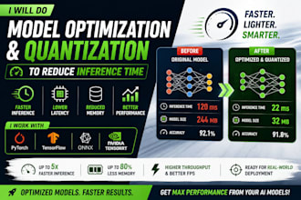 optimize and quantize your ai model to reduce inference time