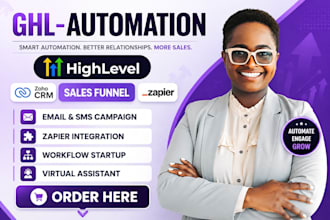 gohighlevel automation expert gohighlevel website automation CRM automation