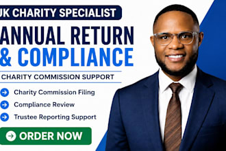 prepare your UK charity commission annual return and compliance report