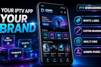 rebrand and customization iptv app for you