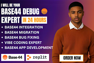 base44 expert fix base44 bugs replit ai base44 migration vibe coding expert