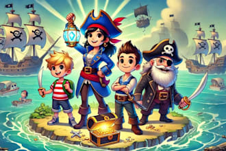 design professional steam capsule art, game key art and steam store assets