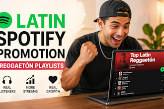 promote your reggaeton and latin pop music on spotify playlists