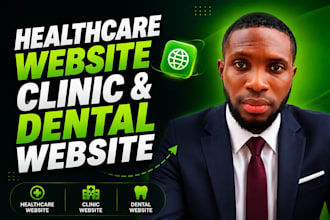 medical website design, healthcare website, dental website, therapy website