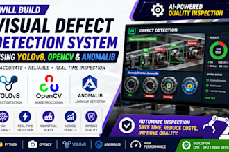 build visual defect detection system using yolov8 opencv anomalib