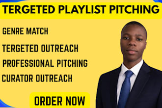 build a targeted playlist pitching campaign for your release
