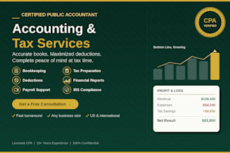 provide CPA accounting tax advisory and business consulting services