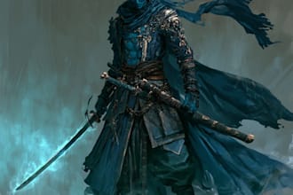 create your dnd or fantasy rpg character art