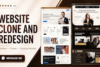 design clone webflow website framer website duplicate webflow duplicate framer