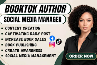 do booktok promotion book marketing and author social media SMM