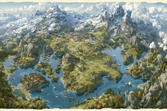 make a fantasy map for your dnd game