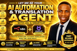 let me be your ai automation and translation agents with n8n and smartcat