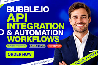 build bubble io ai saas, web app, mvp and automation