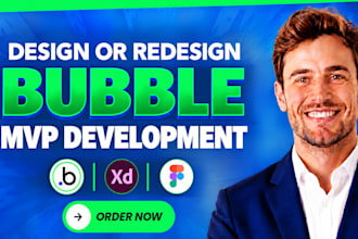 build bubble io ai saas, web app, mvp and automation