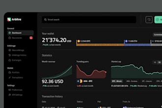 develop crypto arbitrage bot, crypto trading bot, and automated dex trading bot