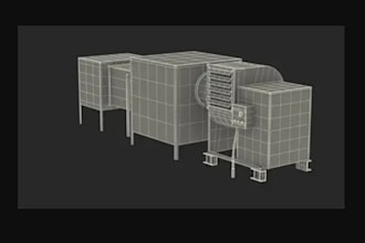 design 3d hvac ventilation diffuser system with manufacturer tech pack