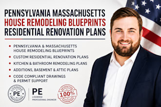 pennsylvania massachusetts house remodeling blueprints residential renovation