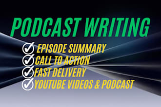 write true crime podcast script for youtube and podcasts