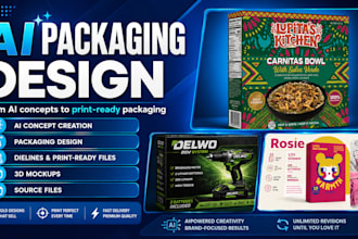 turn your product idea into ai visuals and printready packaging