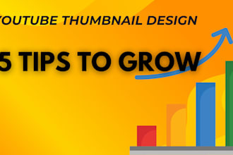 design social media posts and youtube thumbnails