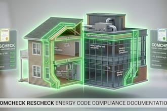comcheck rescheck energy code compliance documentation