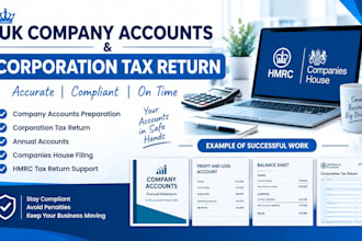 do uk company accounts and corporation tax return