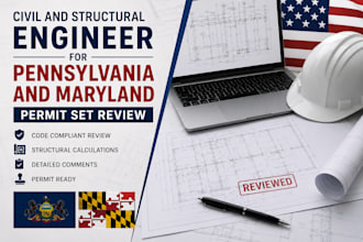 be your pa and MD structural engineer for permit review