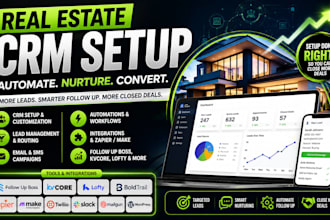 setup boldtrail kvcore lofty gohighlevel follow up boss crm setup