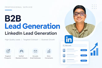 do b2b lead generation and email list building