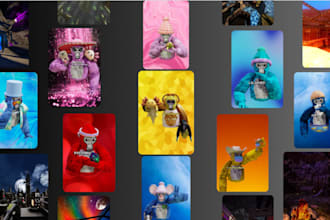 make gorilla tag blender pfps for you