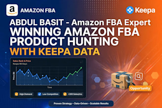 hunt 3 winning amazon fba product with keepa data