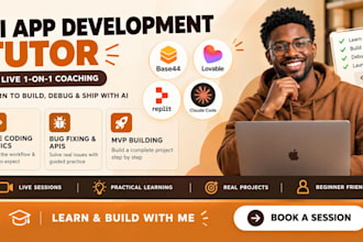 teach base44 bug fixing lovable mvp tutor replit development claude code expert