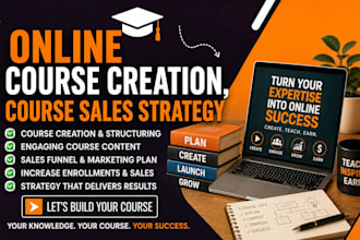 create online course, curriculum, course content, workbook, learning materials