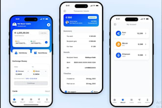 develop cryptocurrency exchange, wallet, digital banking platform