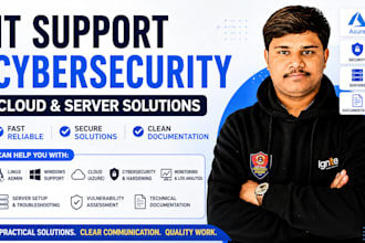 provide IT support, cybersecurity, cloud solutions
