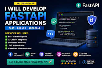 develop python API with fastapi and documentation