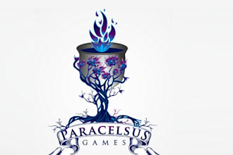 create magical paracelsus games logo