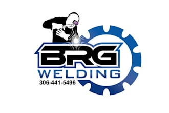 design classic industrial welding theme logo