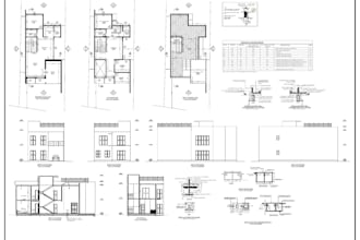 create professional structural and architectural cad draft