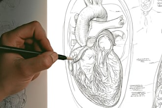 detailed medical anatomy illustrations for your project