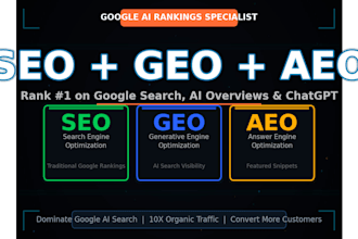 do SEO ai GEO aeo for google ai rankings