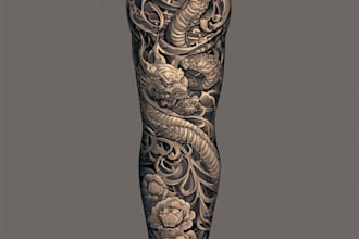create unique tattoo design any custom tattoo, tattoo artist